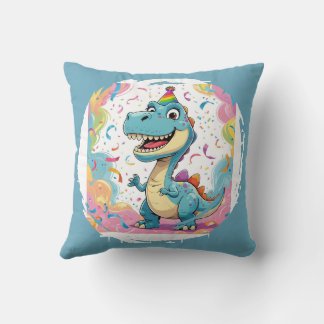 Cojín decorativo de dinosaurio Personalizado