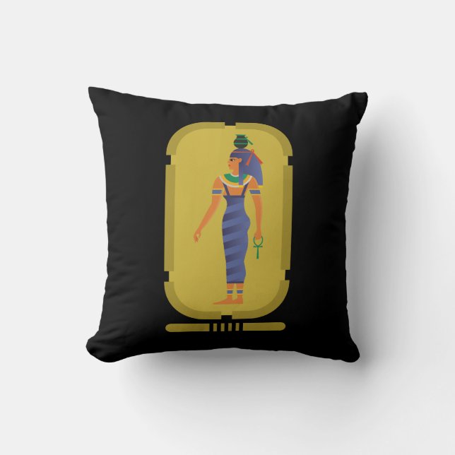Cojín decorativo de Diosa Egipcia Nut (Anverso)