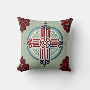 Cojín decorativo de diseño cruzado de Etiopía
