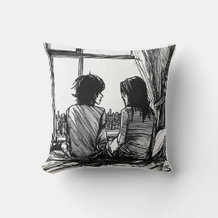 Cojín decorativo de diseño de 16x16 pulgadas