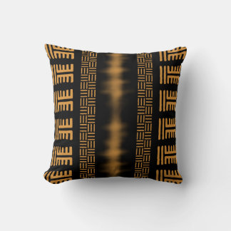 Cojín decorativo de diseño de Bogolan