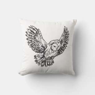Cojín decorativo de diseño de búho