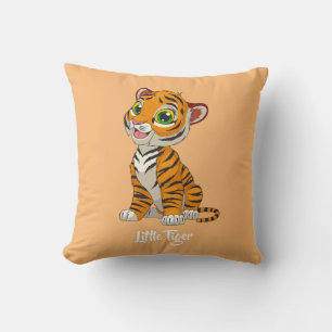 Cojín decorativo de diseño de tigres bebés