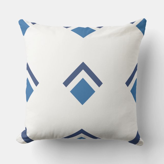 Cojín decorativo de diseño reversible (Anverso)