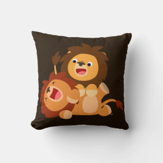Cojín decorativo De Dos Leones Personalizados Cues