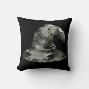 Cojín decorativo de dos tonos de Gorra de bruja ac