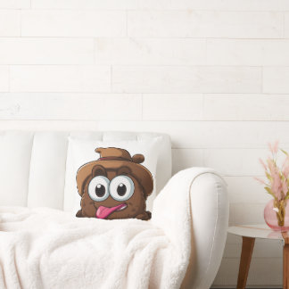 Cojín decorativo de Emoji barato: añadir aspereza 