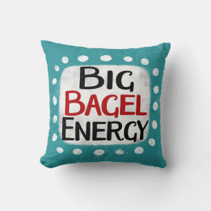 Cojín decorativo de energía de Big Bagel