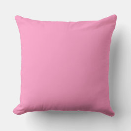 Cojín decorativo de énfasis rosa