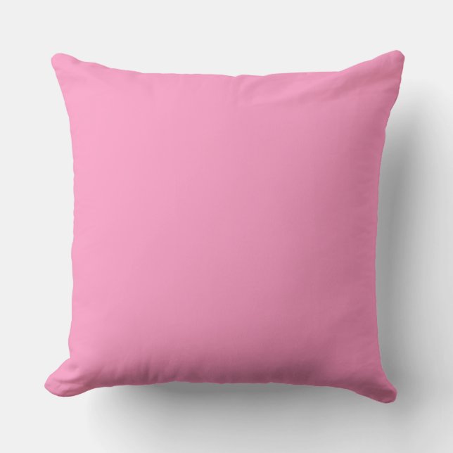 Cojín decorativo de énfasis rosa (Anverso)
