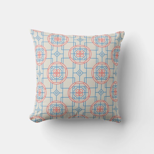 Cojín decorativo de estilo asiático (Anverso)