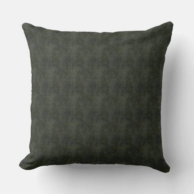 Cojín decorativo de estilo negro (Anverso)