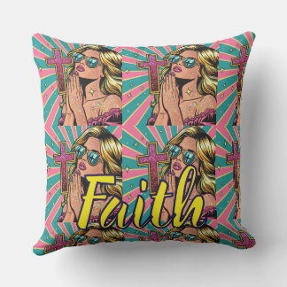 Cojín decorativo de fe