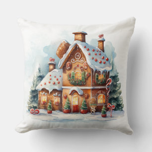 Cojín decorativo de feriado para Navidades de la c