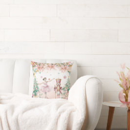 Cojín decorativo de fiesta navideña pastel de los 