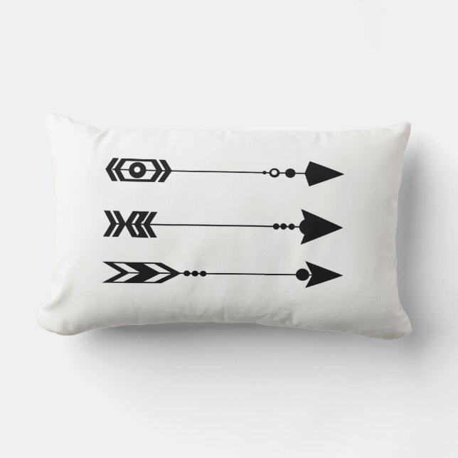 Cojín decorativo de flecha (Anverso)