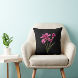 Cojín decorativo de flor rosa bonito