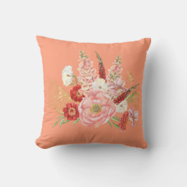 Cojín decorativo de flores