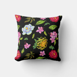 Cojín decorativo de flores