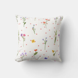 Cojín decorativo de flores