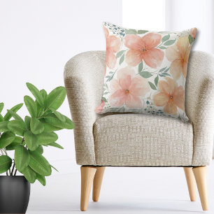 Cojín decorativo de Flores de Peach