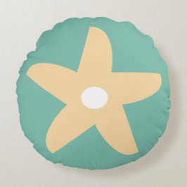 Cojín decorativo de flores divertidas