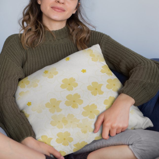 Cojín decorativo de Flores Tropicales Frangipani P (Subido por el creador)