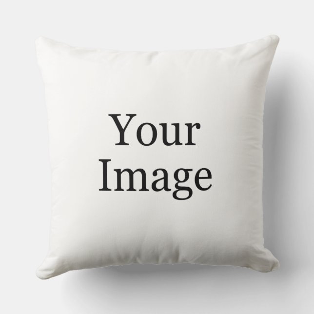 Cojín decorativo de fotografía personalizado (Reverso )