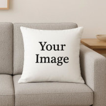 Cojín decorativo de fotografía personalizado