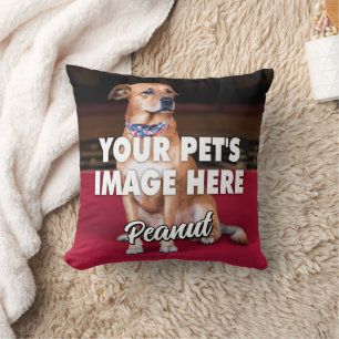 Cojín decorativo de fotos de perro