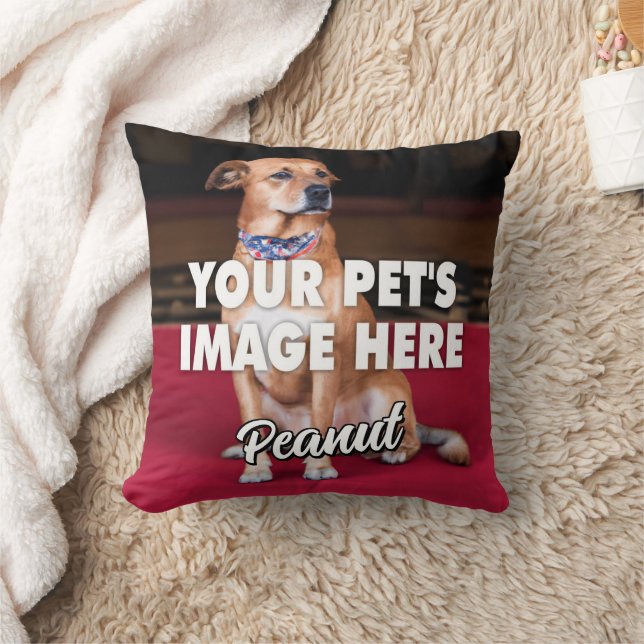 Cojín decorativo de fotos de perro (Manta)