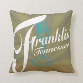 Cojín decorativo de Franklin Tennessee