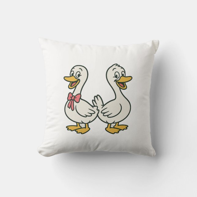 Cojín decorativo de gallina (Anverso)