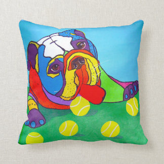 Cojín decorativo de gancho de bolas