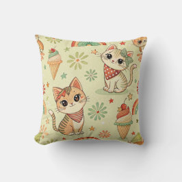 Cojín decorativo de gato