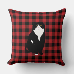 Cojín decorativo de gato frito escocés