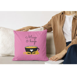 Cojín decorativo de gatos de abrazos y abrazos