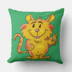 Cojín decorativo de gatos de Tabby Adorable