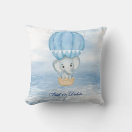 Cojín decorativo de globo de aire caliente de Elef