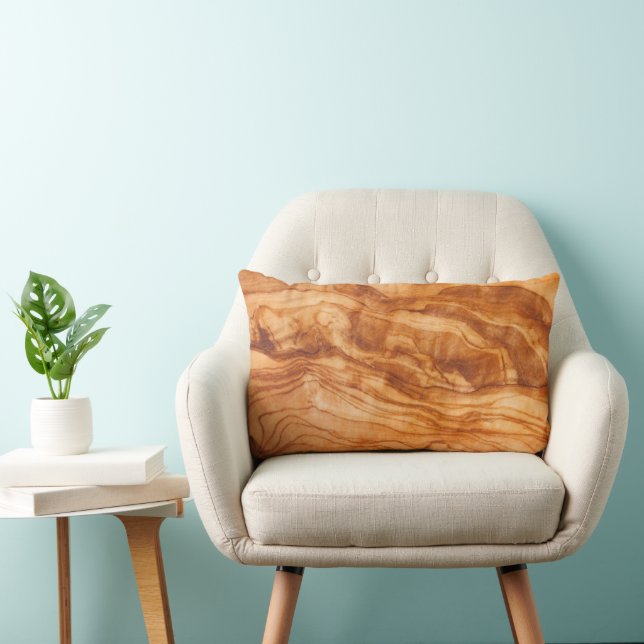 Cojín decorativo de Grano de Madera de Burly (Silla)