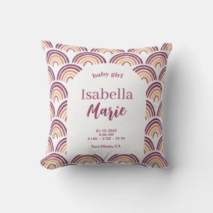 Cojín decorativo de guardería arcoiris Keepsake