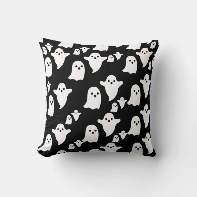 Cojín decorativo de Halloween (Anverso)