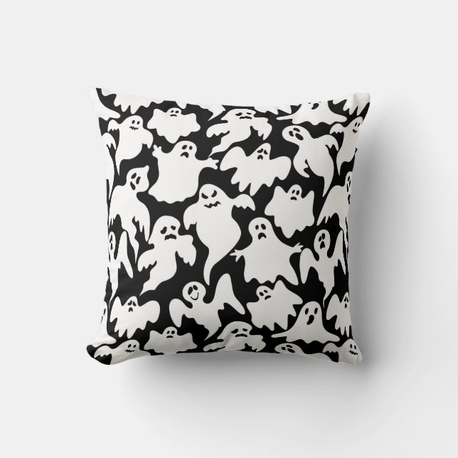 Cojín decorativo de Halloween (Anverso)