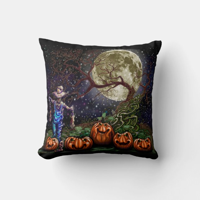 Cojín decorativo de Halloween (Anverso)