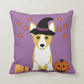 Cojín decorativo de Halloween de la bruja del