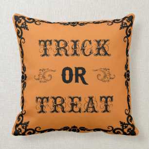 Cojín decorativo de Halloween del truco o de la