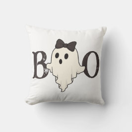 Cojín decorativo de Halloween lindo - Fantasma "Bo