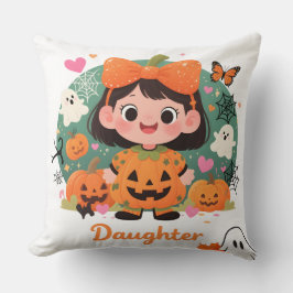 Cojín Decorativo de Halloween para Niña