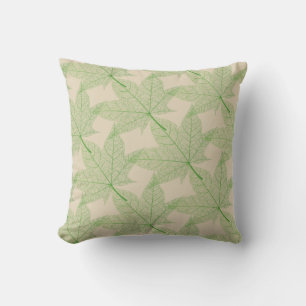 Cojín decorativo de hojas de otoño