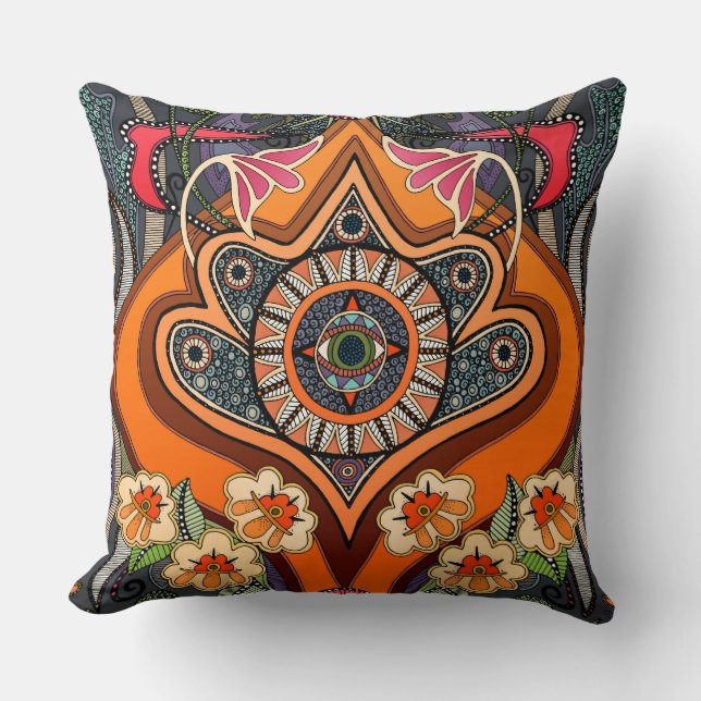 COJÍN DECORATIVO de hollín MINNIE (Anverso)